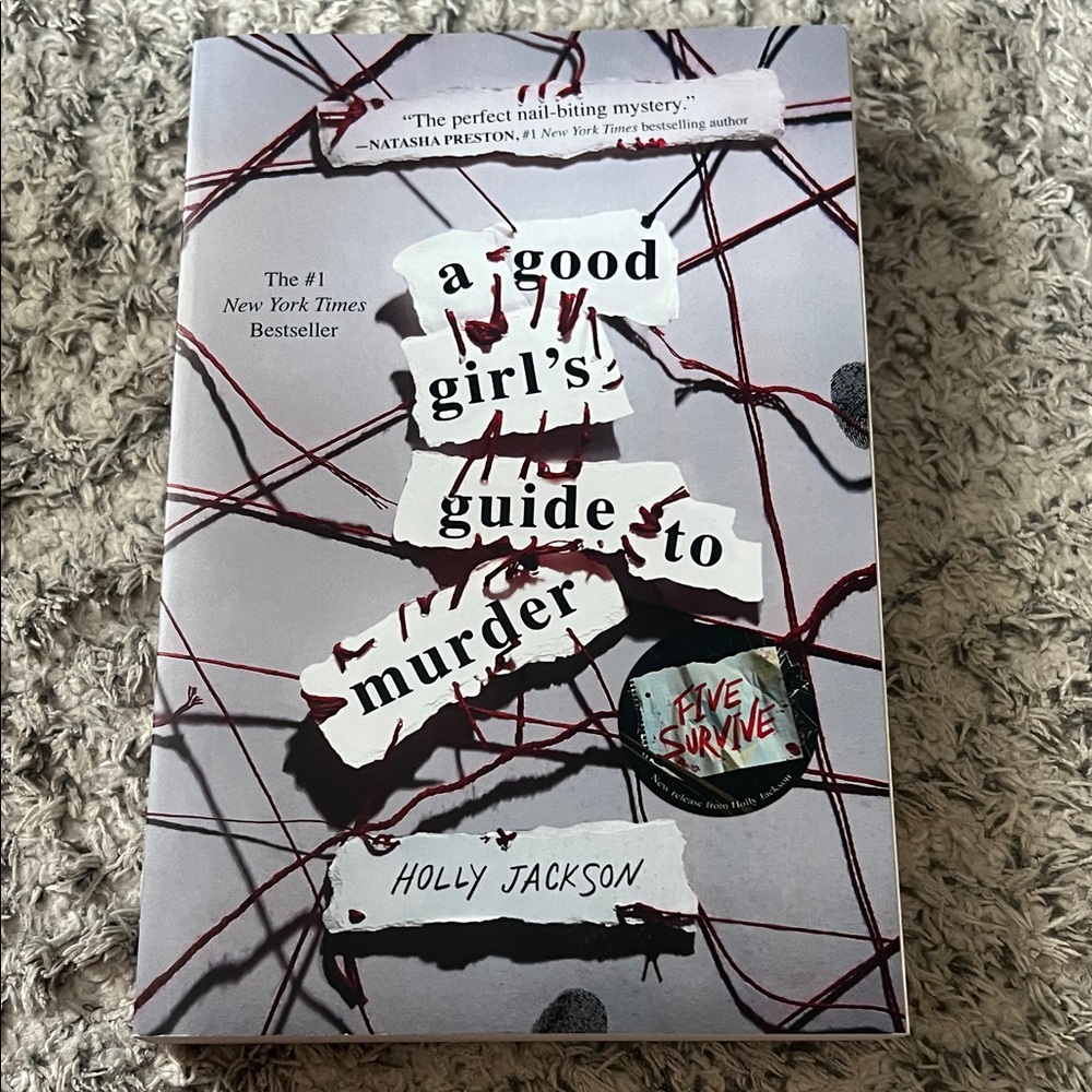 Barnes & Noble A Good Girl's Guide to Murder - Black, White, Red